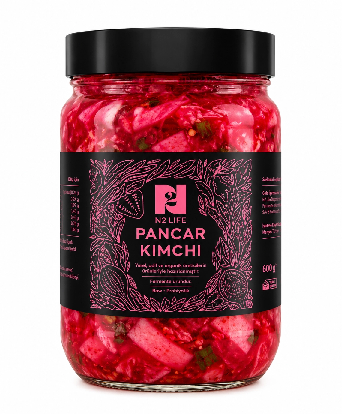 N2 Pancar Kimchi – Vegan 600 gr