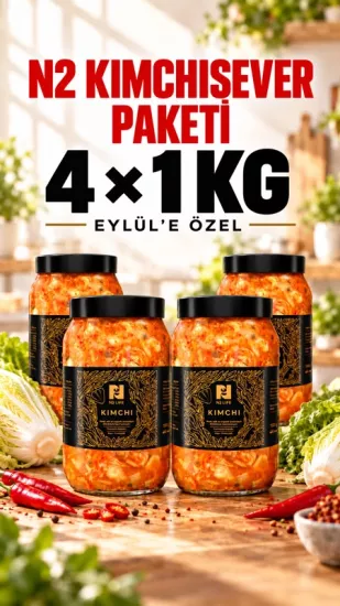 N2 Kimchi Sever 4 X 1000 gr 